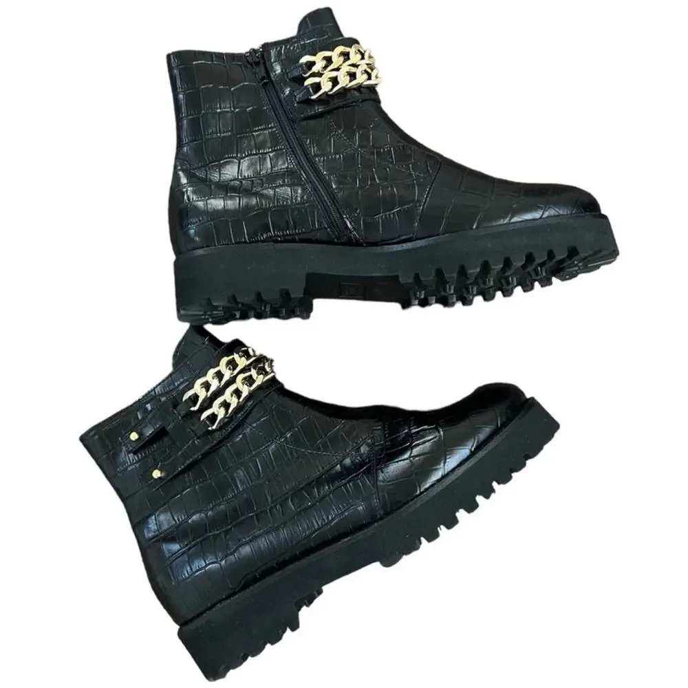 NWOT Women’s Andre Assous Petunia Black Boots – Sz 9